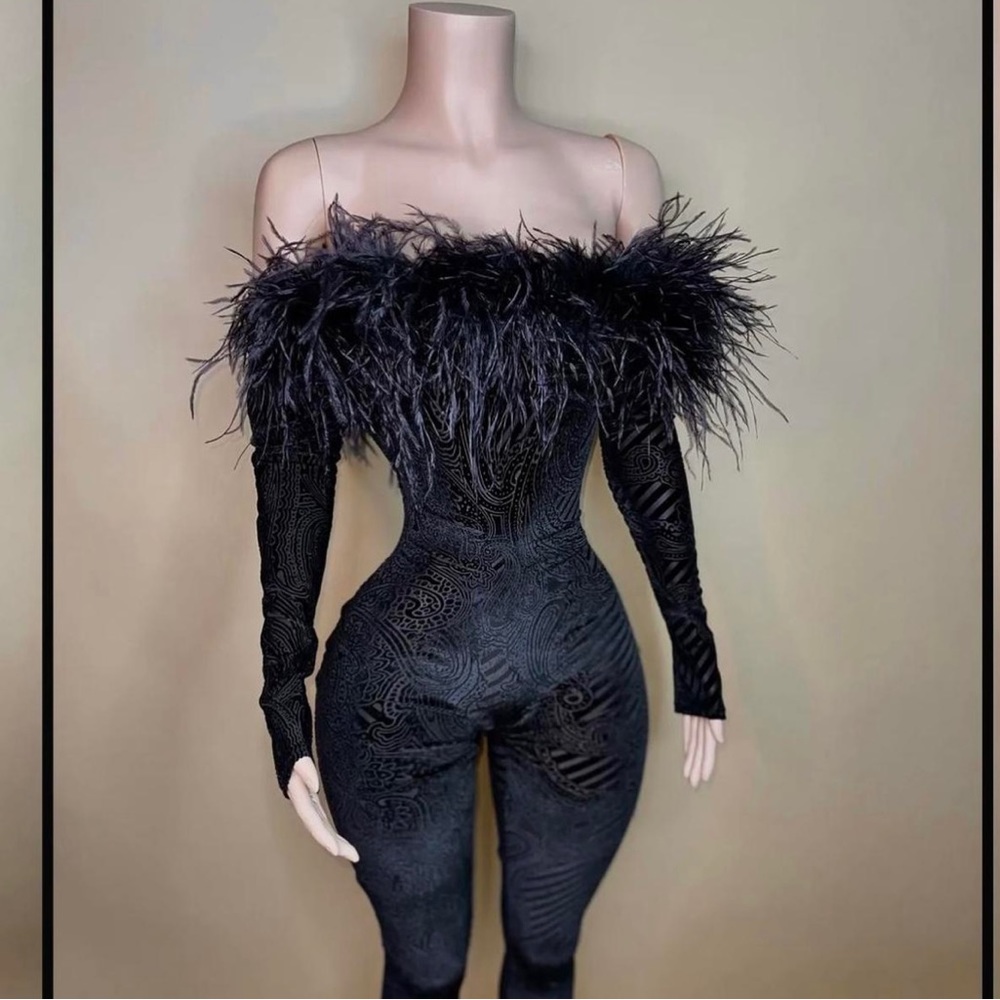 Black jumpsuit